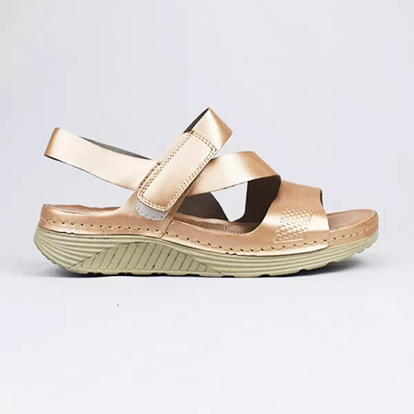 Sandale confort pour femme s011 bronze